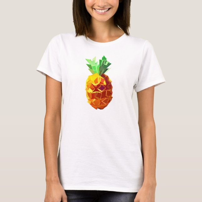 Origami Pineapple Flowy Circle Top (Front)