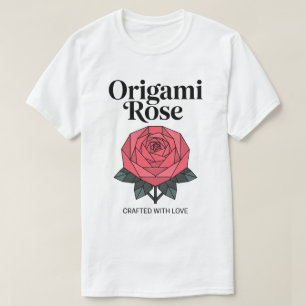 Origami Rose Tee
