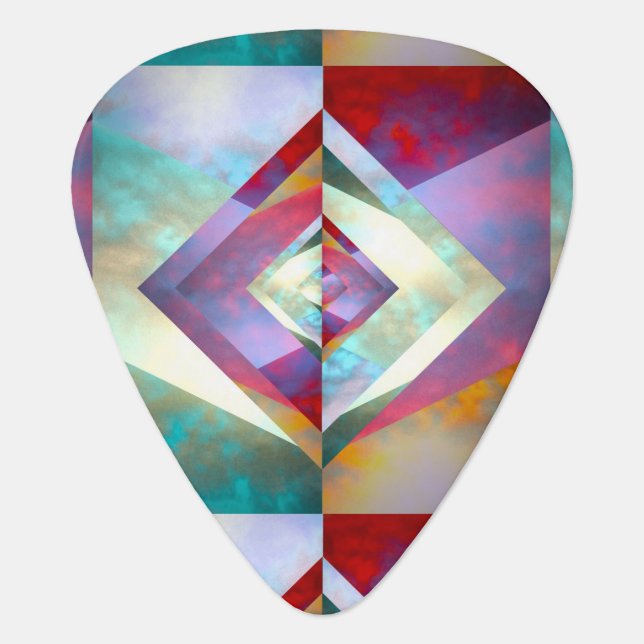 Origami Sky Guitar Picks (Front)