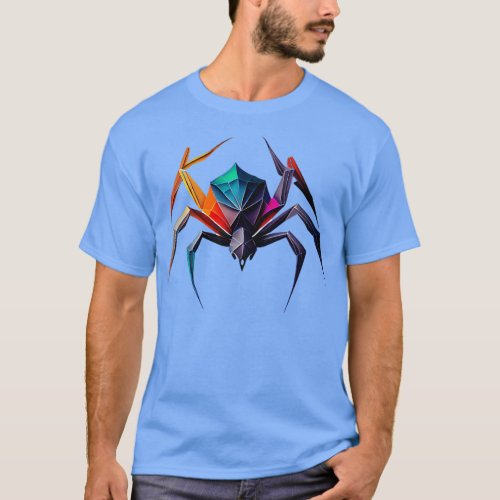 Origami Spider A Unique Craft3  T_Shirt
