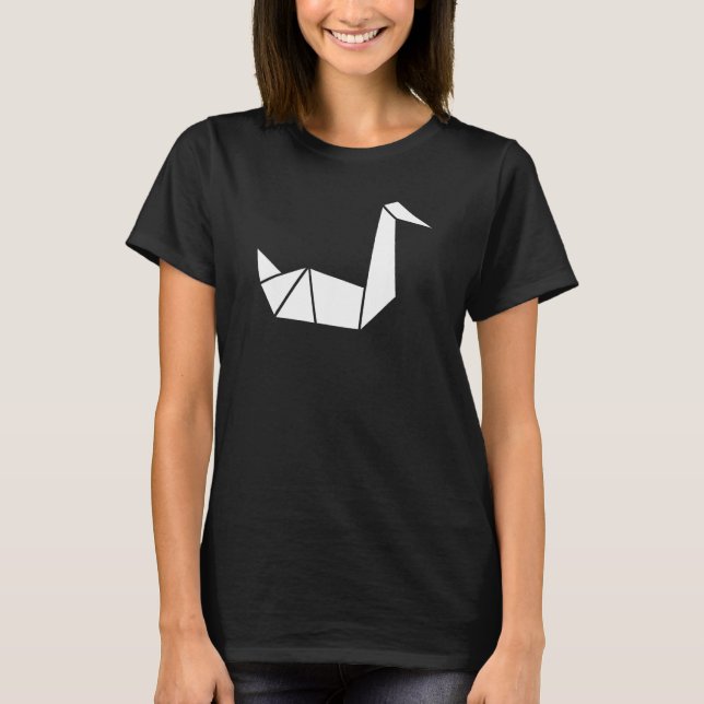 Origami swan T-Shirt (Front)