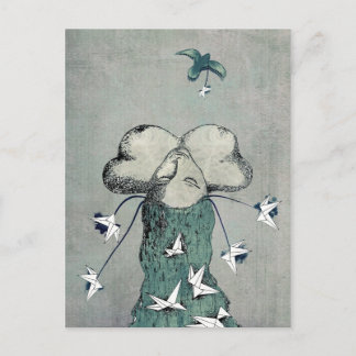 Origami's passion postcard