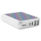 OrigAudio Power Bank Polka Dots (Angled)