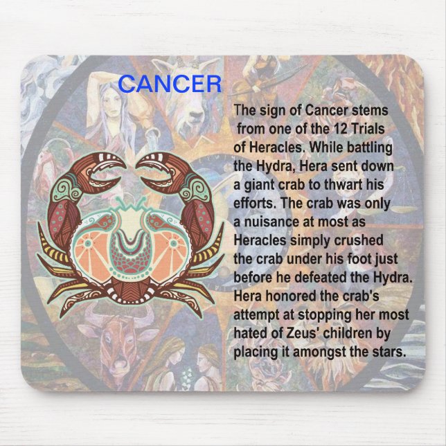 Origin cancer Mousepad (Front)