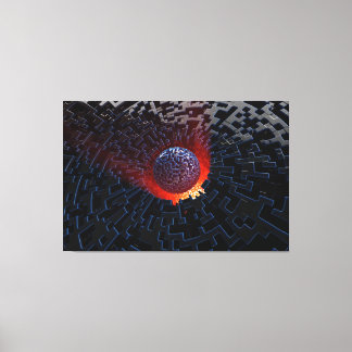 Origin Canvas Print