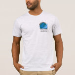 &#39;Origin Charters&#39; Boat Captain Ash Vivid Printing T-Shirt