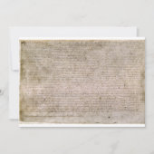 ORIGINAL 1215 Magna Carta British Library (Front)