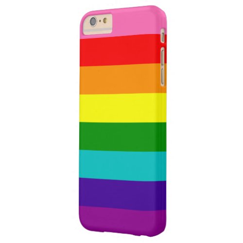 Original 8_Stripe LGBT Gay Pride Rainbow Flag Barely There iPhone 6 Plus Case