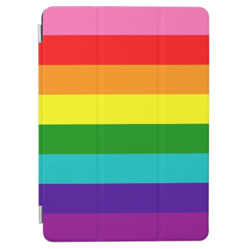 Original 8_Stripe LGBT Gay Pride Rainbow Flag iPad Air Cover