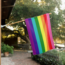 Original 8 Stripe Vertical Rainbow Pride