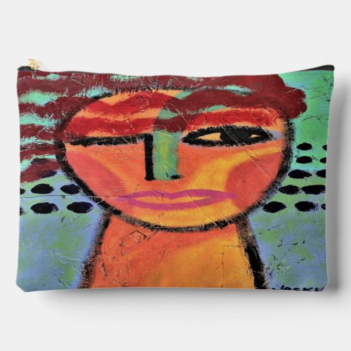 Original Abstract Art  Accessory Pouch