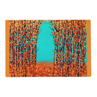original abstract art Autumn Color Placemat