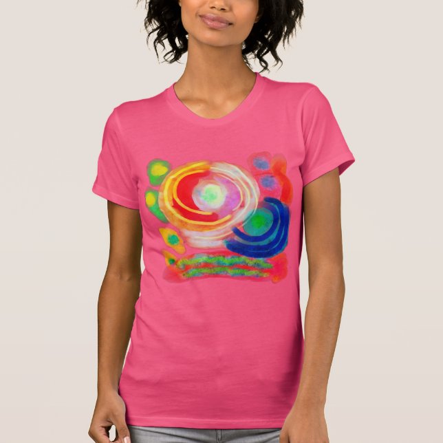 Original Abstract Art to Wear T-Shirt (Front)