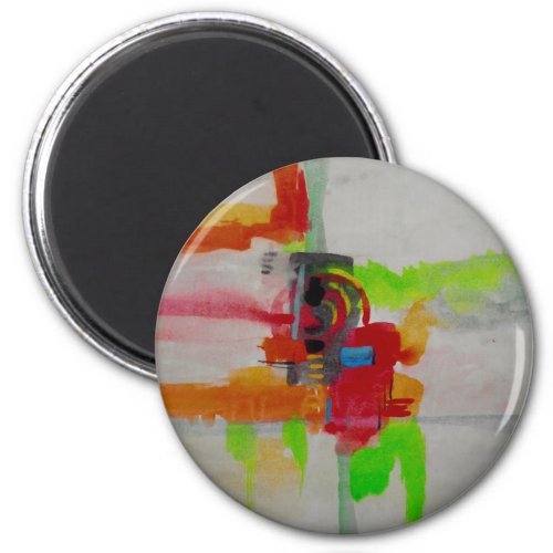 Original Abstract Artwork Magnet