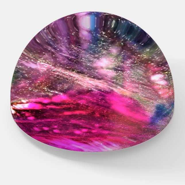 Original Abstract Artwork Paperweight (Angled)