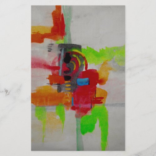 Original Abstract Artwork Stationery