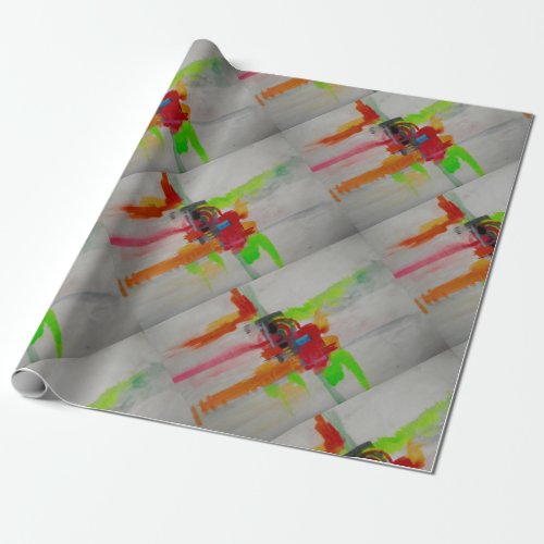 Original Abstract Artwork Wrapping Paper