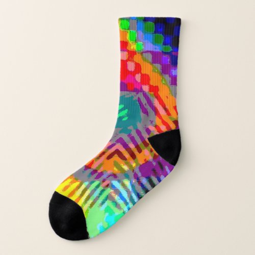 Original abstract design socks