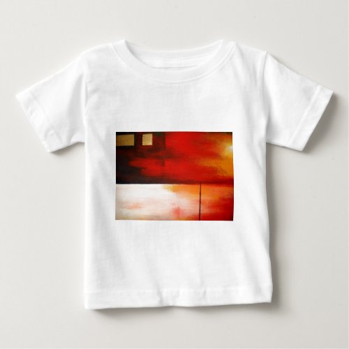 Original Abstract Painting Art Baby T_Shirt