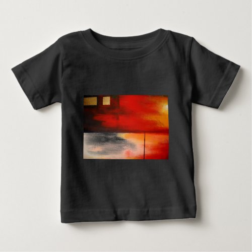 Original Abstract Painting Art Baby T_Shirt