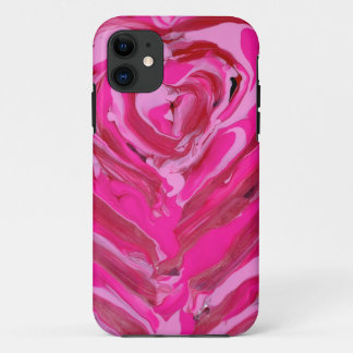 Original abstract painting on iPhone case