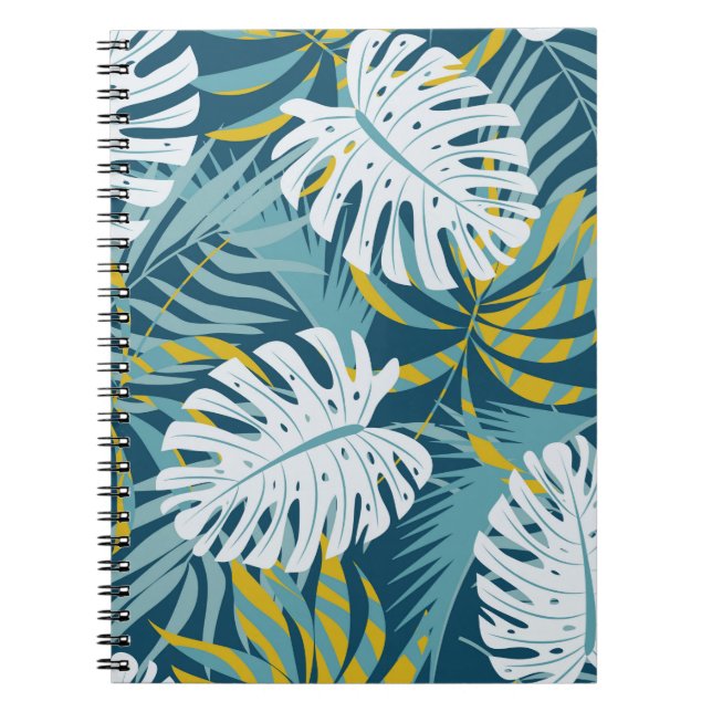 Original abstract seamless pattern with colorful t notebook (Front)
