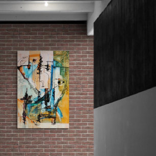 Original Acrylic Painting On Poster Paper (Matte)