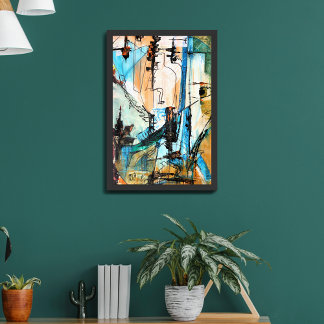 Original Acrylic Painting On Wood Wall Art