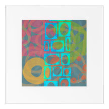 Original Acrylic Wall Art, 12" x 12"