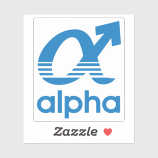 Original Alpha Sticker