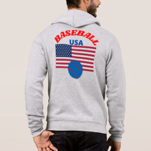 Original American Baseball USA   True Classic  Hoodie