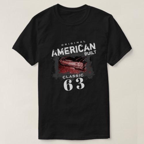 Original American Built Classic 63 Chevy Front T_Shirt