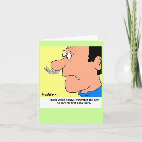 Original and humorous greeting card by Mike Seddon