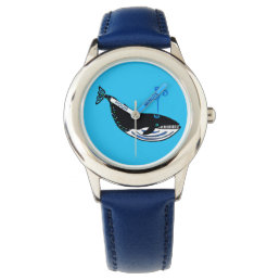 Original animal designs-Blue WHALE -Endangered Watch