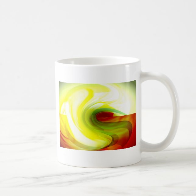 Original Art - Abstract Modern Art Coffee Mug (Right)