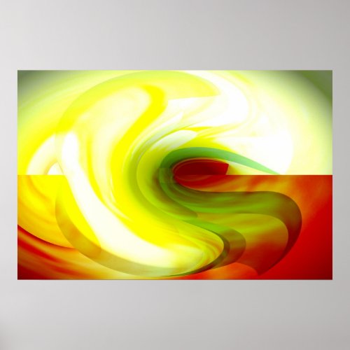 Original Art _ Abstract Modern Art Print Poster