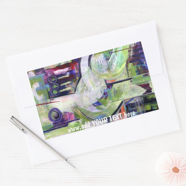 Original Art Customizable Stickers (Envelope)