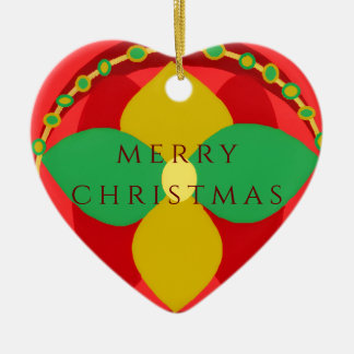 Original Art Design Christmas Ceramic Ornament