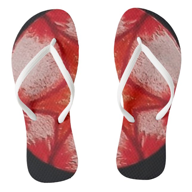 Original Art design Flip Flops (Footbed)