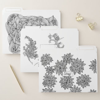 Original Art File Folders