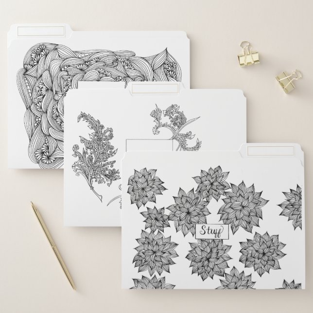 Original Art File Folders (Set)