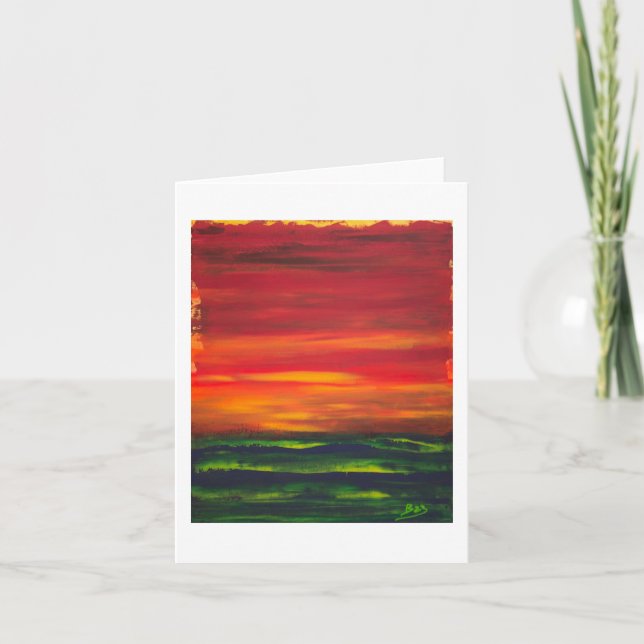 Original art greeting card (Front)