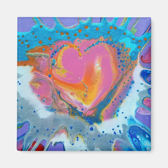 Original art "Heart Me" Magnet (Front)