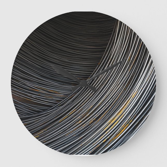 Original art: "life keeps turning" large clock (Front)