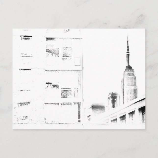 original art markyart Empire's Ghost  Postcard (Front)