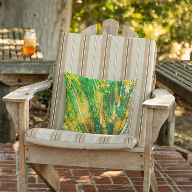 Original art outdoor pillow (Chair)