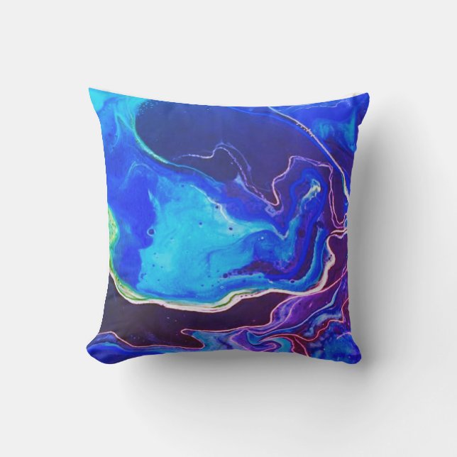 Original art outdoor pillow (Front)