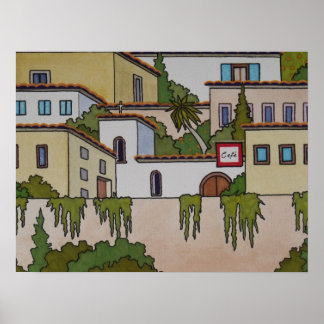 Original art print - A walk in Granada 03