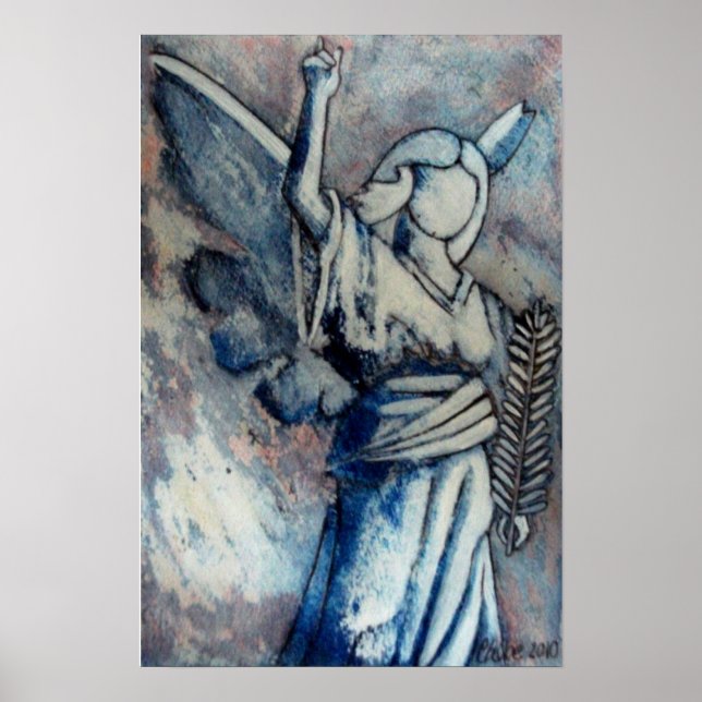 Original art print - Angela (Front)