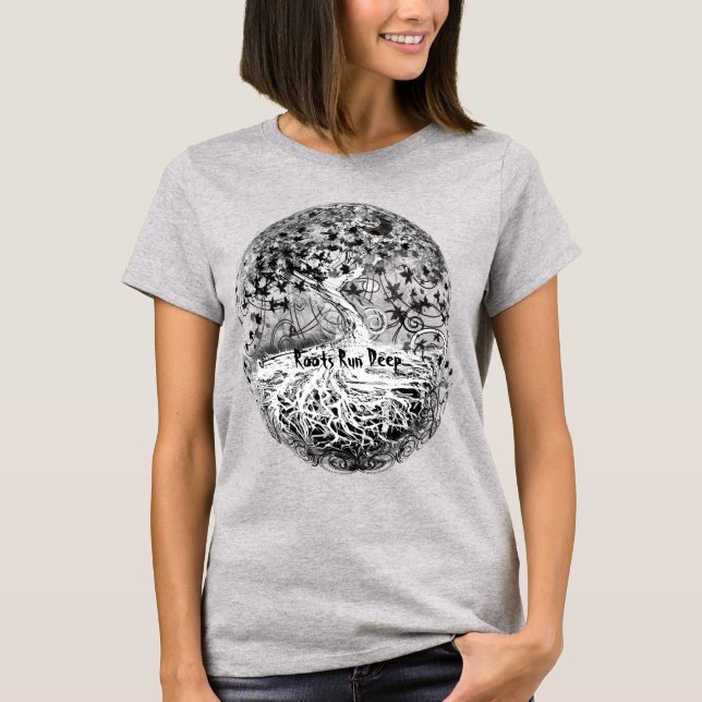 Original Art- Roots Run Deep T-shirt (Front)